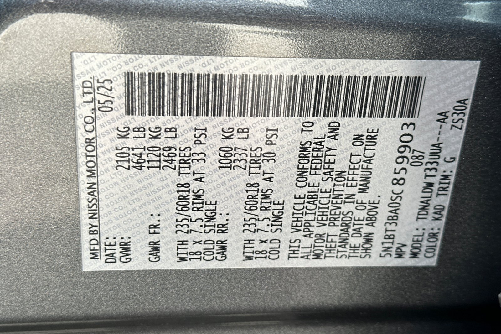 Used 2025 Nissan Rogue SV FWD image 39
