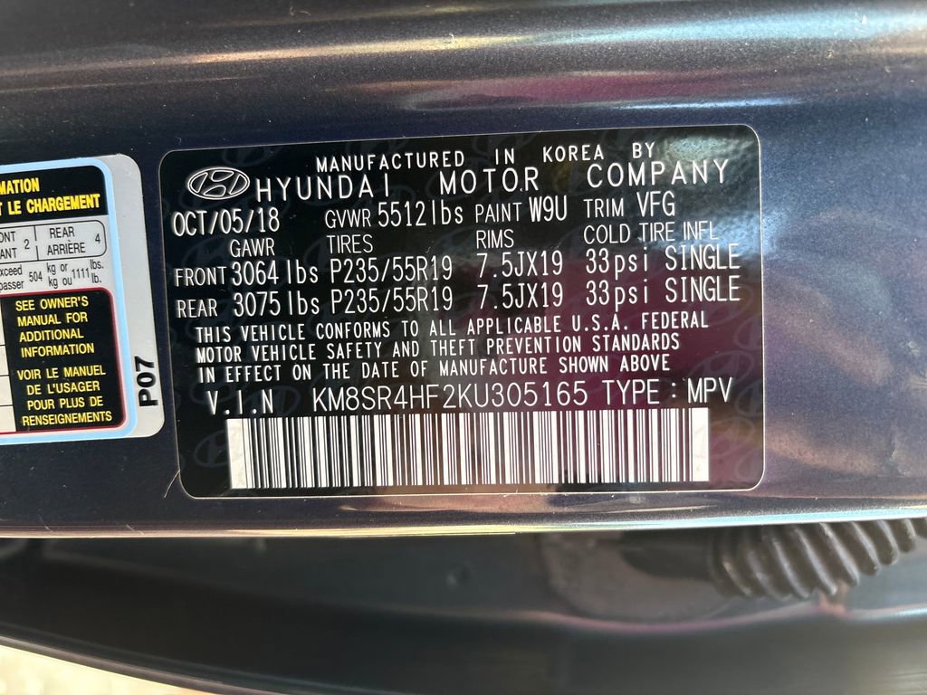 Used 2019 Hyundai Santa Fe XL FWD image 31