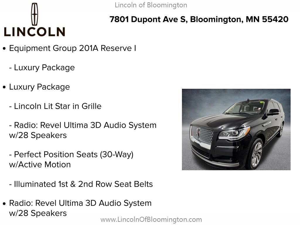 Used 2024 Lincoln Navigator Reserve AWD/4WD image 5