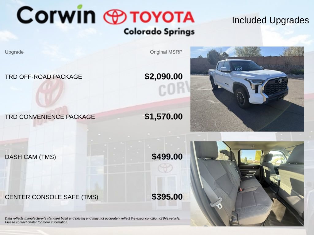 Used 2022 Toyota Tundra SR5 w/ TRD Off-Road Package image 8