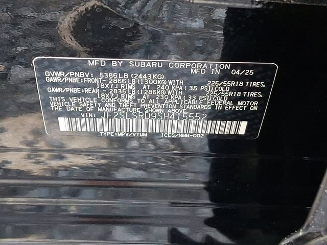 Certified 2025 Subaru Forester Limited AWD/4WD image 57