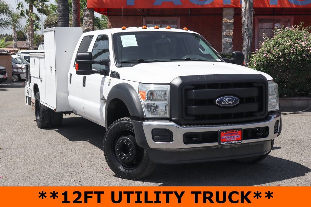 Used 2013 Ford F550 2WD Crew Cab Super Duty w/ Payload Upgrade Pkg image 2