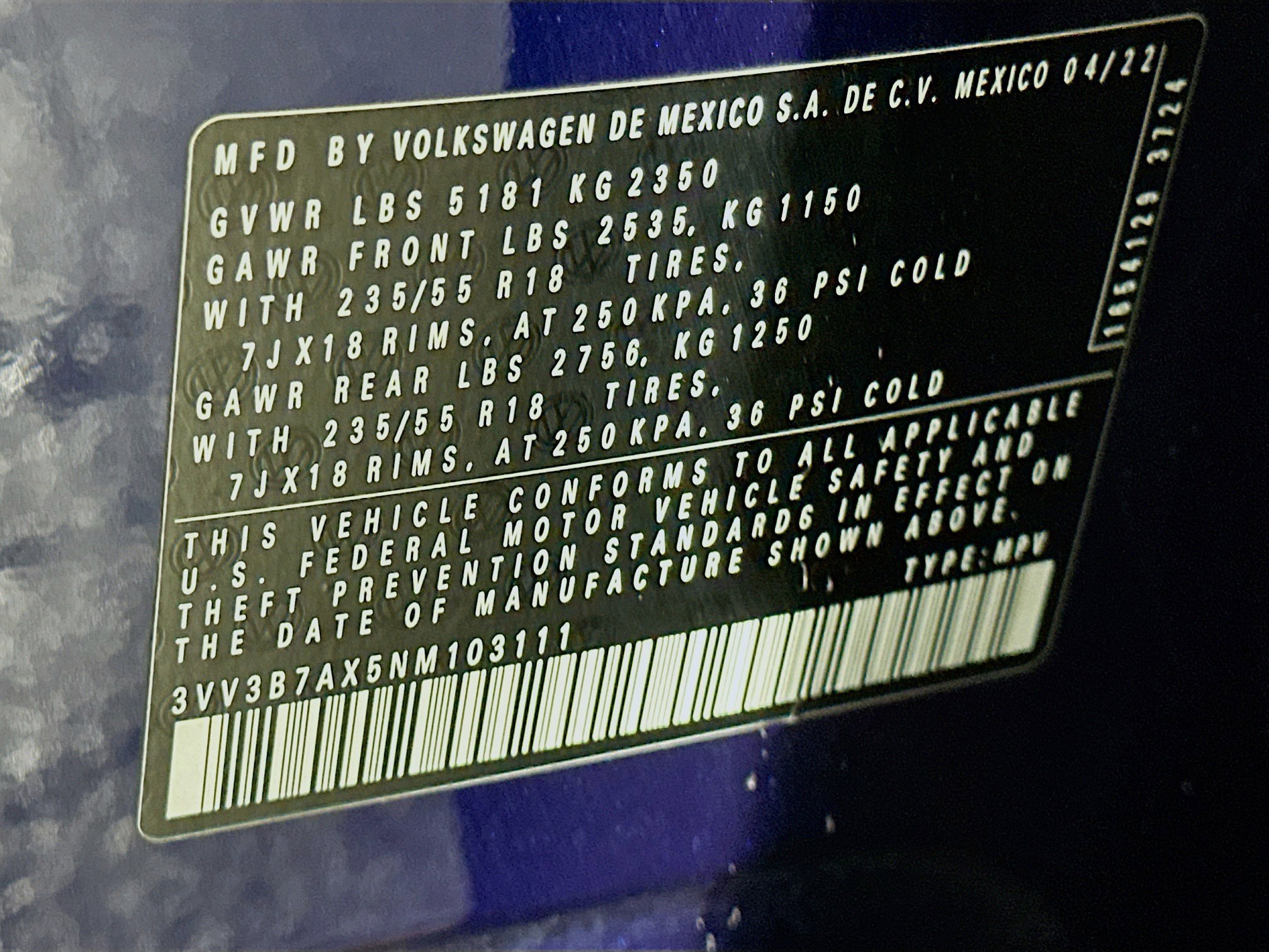 Used 2022 Volkswagen Tiguan SE image 12