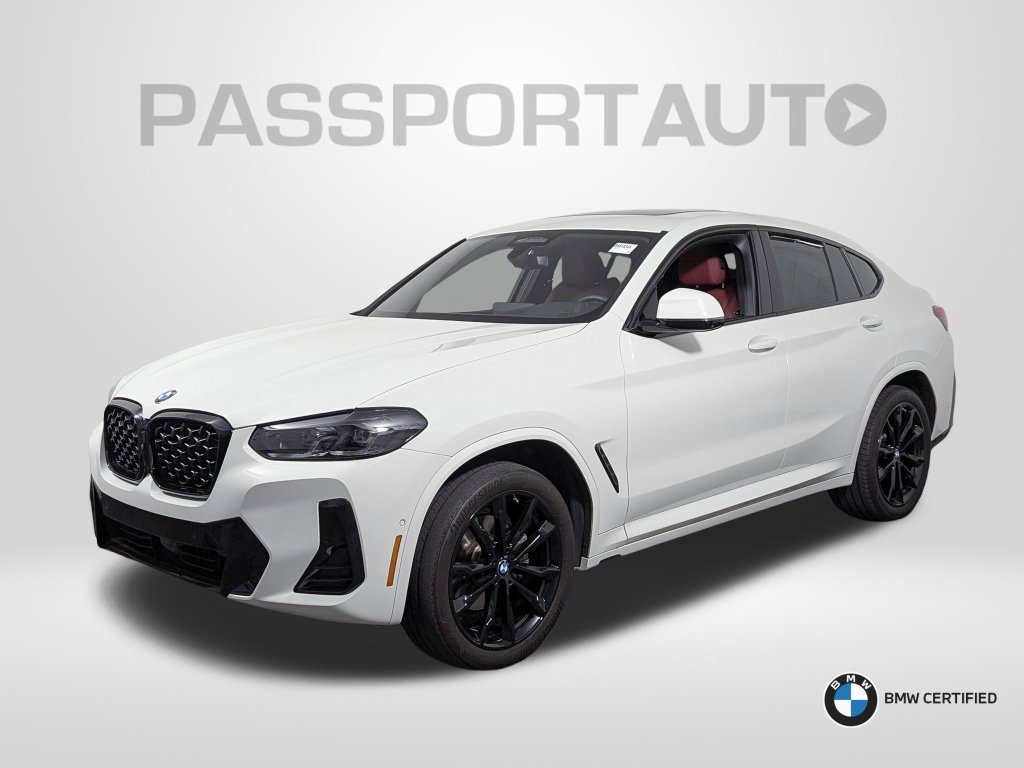 Certified 2024 BMW X4 xDrive30i w/ Premium Package