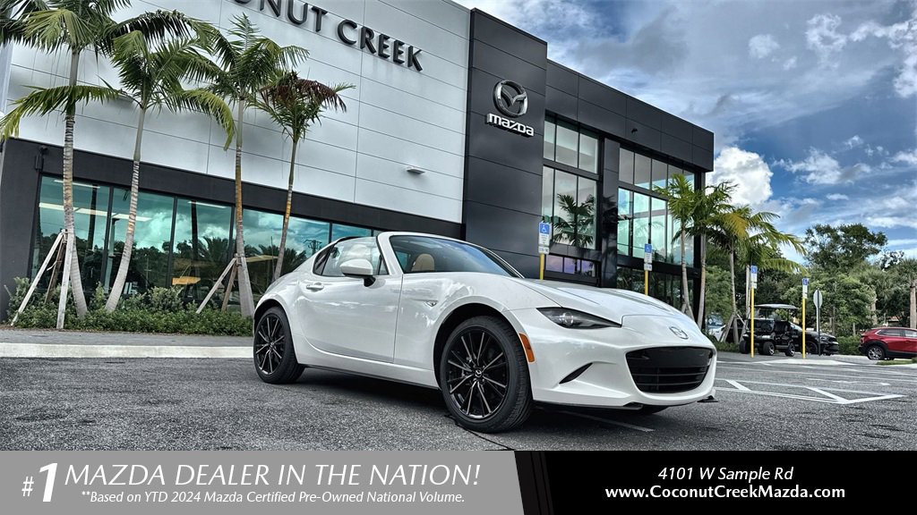 New 2025 MAZDA MX-5 Miata RF Grand Touring w/ Weather Package