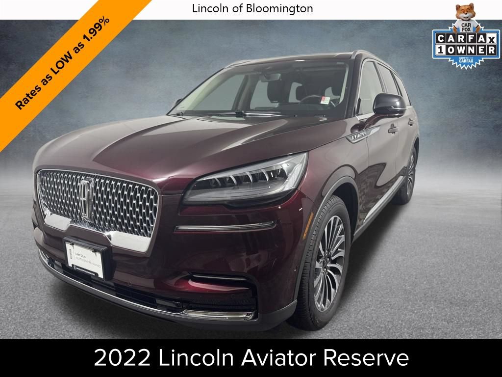Certified 2022 Lincoln Aviator Reserve w/ Elements Package Plus