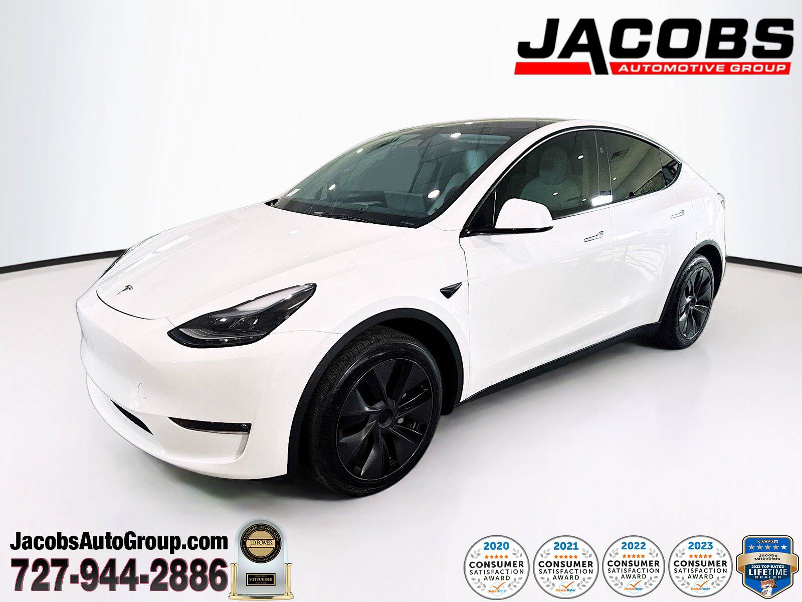 Used 2025 Tesla Model Y Long Range AWD/4WD image 1