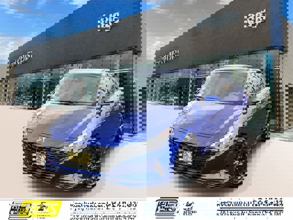Used 2023 Hyundai Elantra Blue w/ Cargo Package image 1