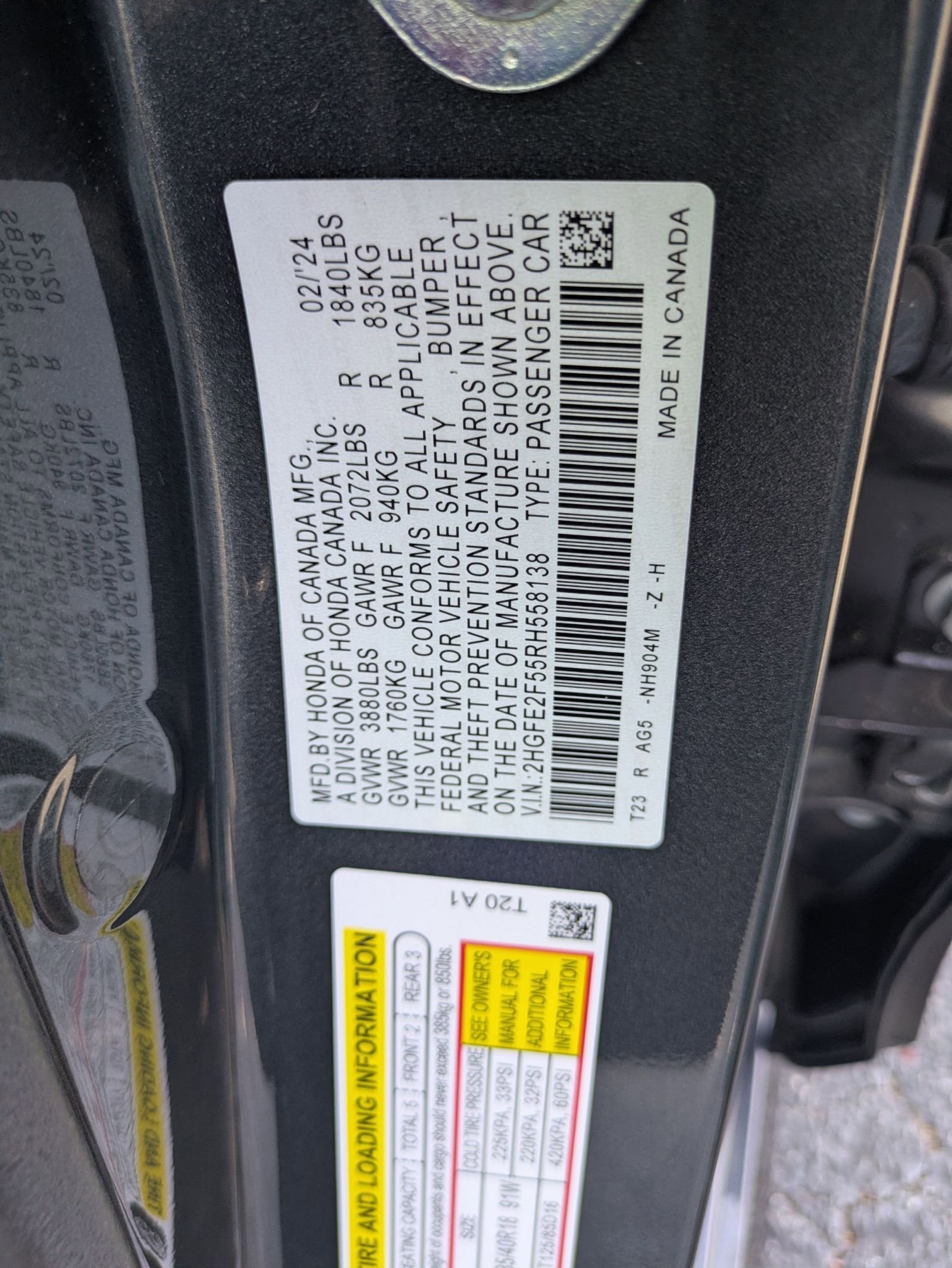 Used 2024 Honda Civic Sport image 31