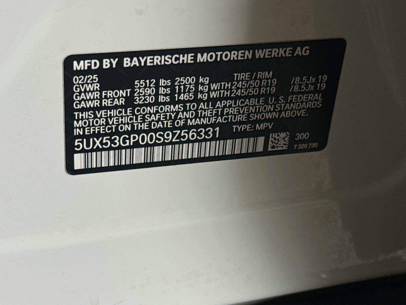 Used 2025 BMW X3 xDrive30i AWD/4WD image 32
