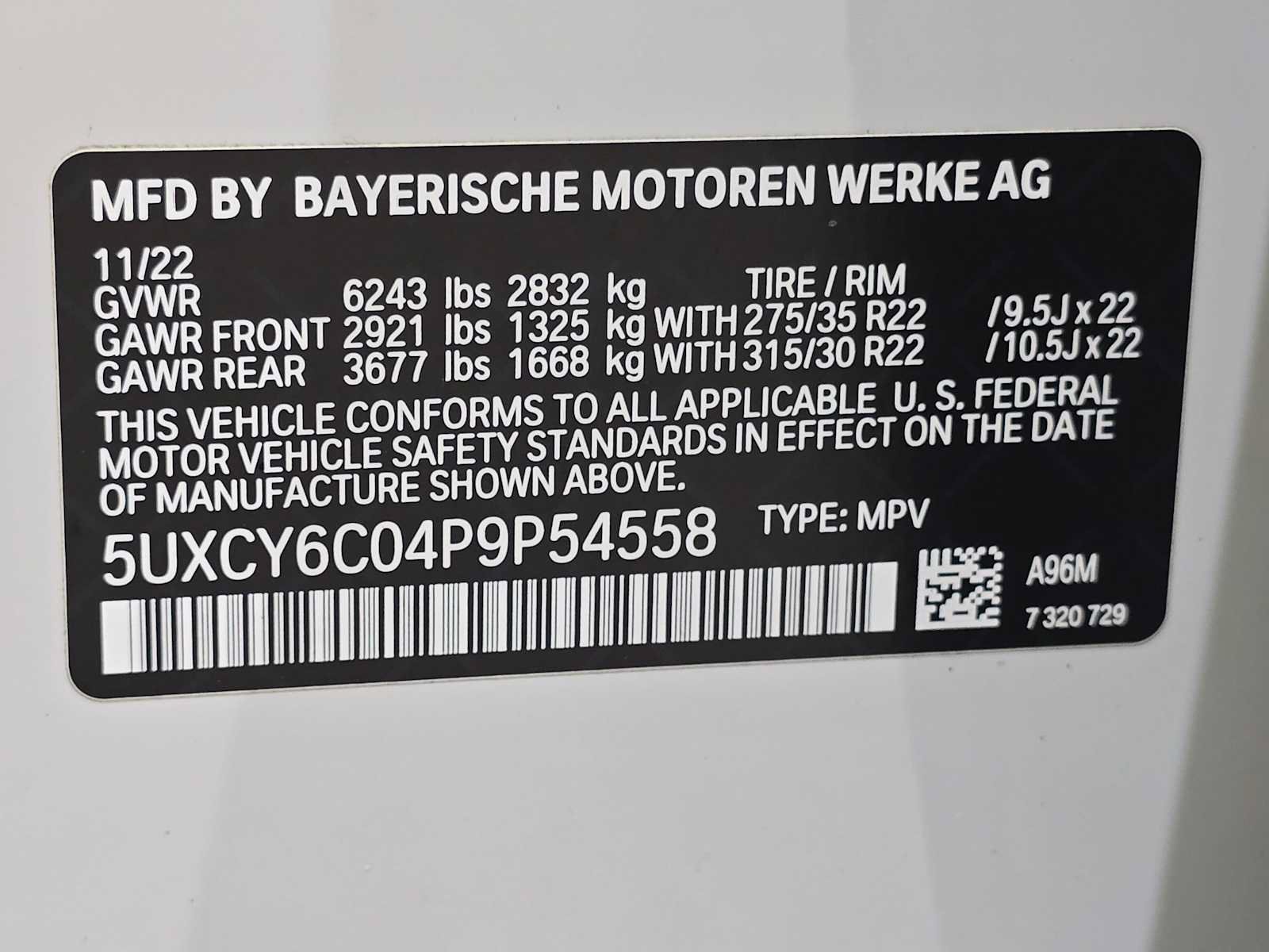 Used 2023 BMW X6 xDrive40i w/ M Sport Package AWD/4WD image 30