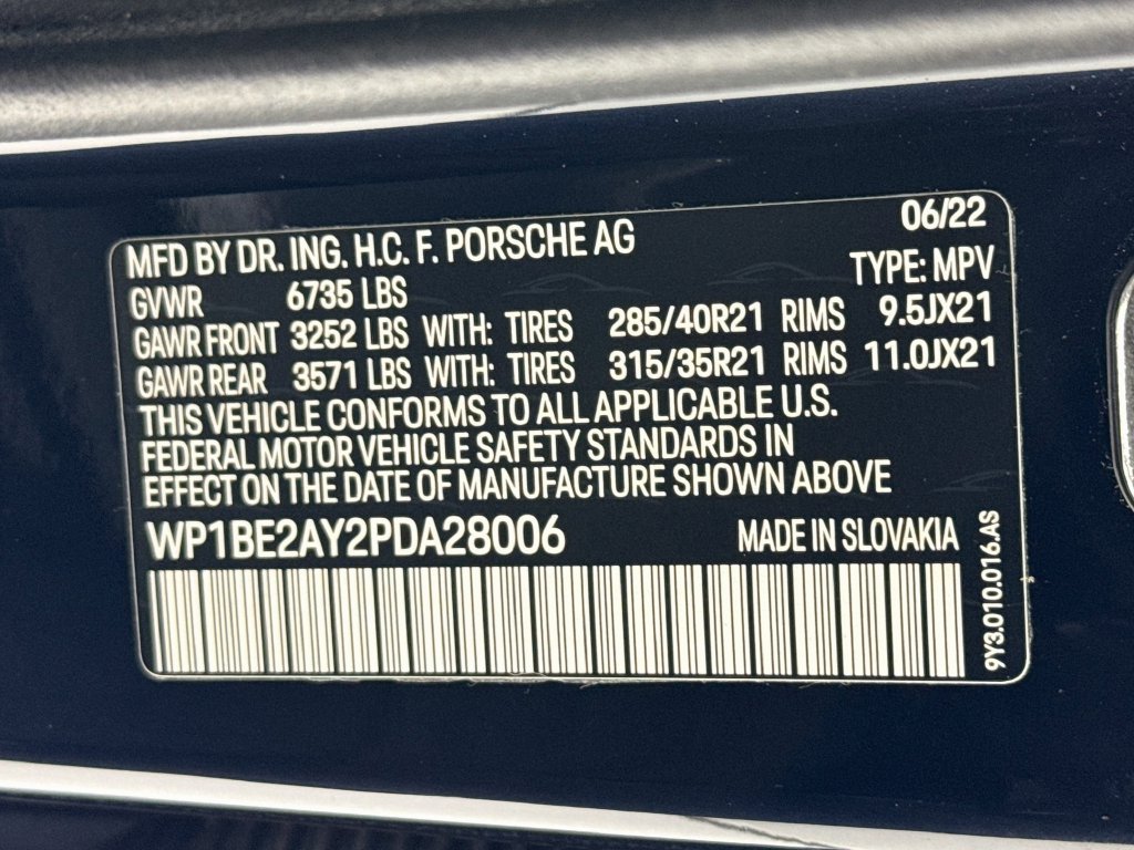 Certified 2023 Porsche Cayenne Platinum Edition AWD/4WD image 32