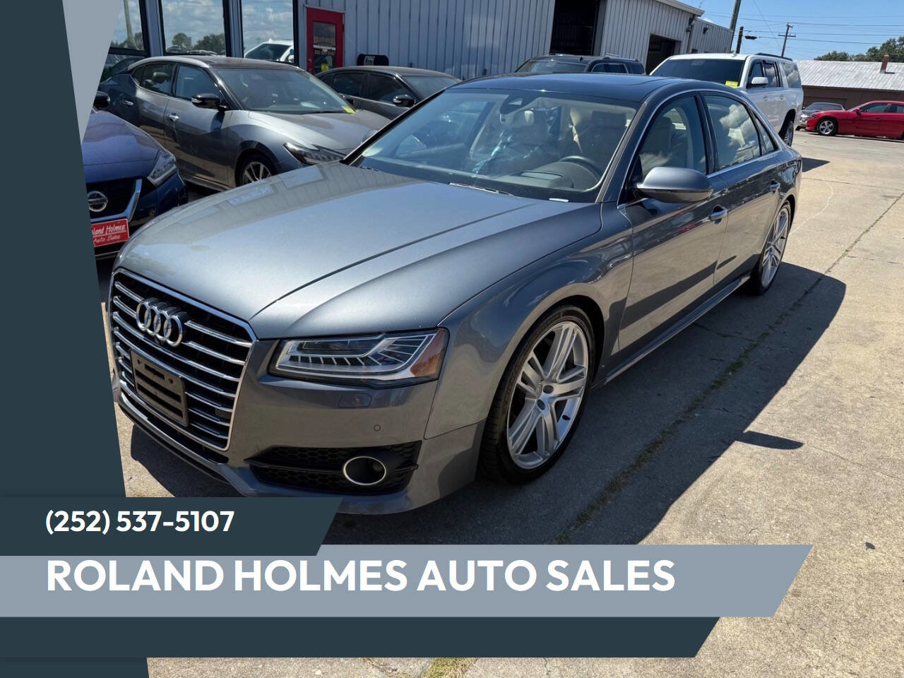Used 2016 Audi A8 L 4.0T w/ Driver Assistance Package image 1