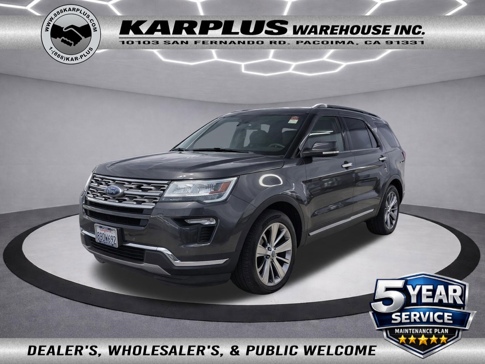Used 2018 Ford Explorer Limited FWD image 1