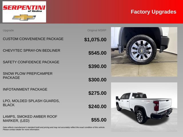 Used 2022 Chevrolet Silverado 2500 Custom w/ Custom Convenience Package AWD/4WD image 5