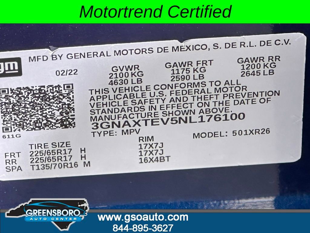 Used 2022 Chevrolet Equinox LT image 46