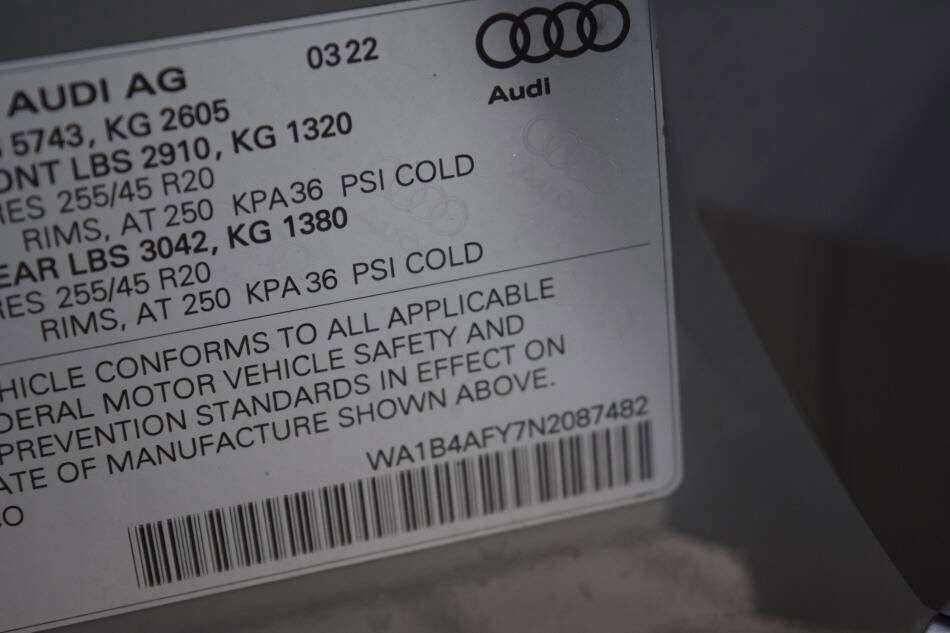 Used 2022 Audi SQ5 Premium Plus image 81