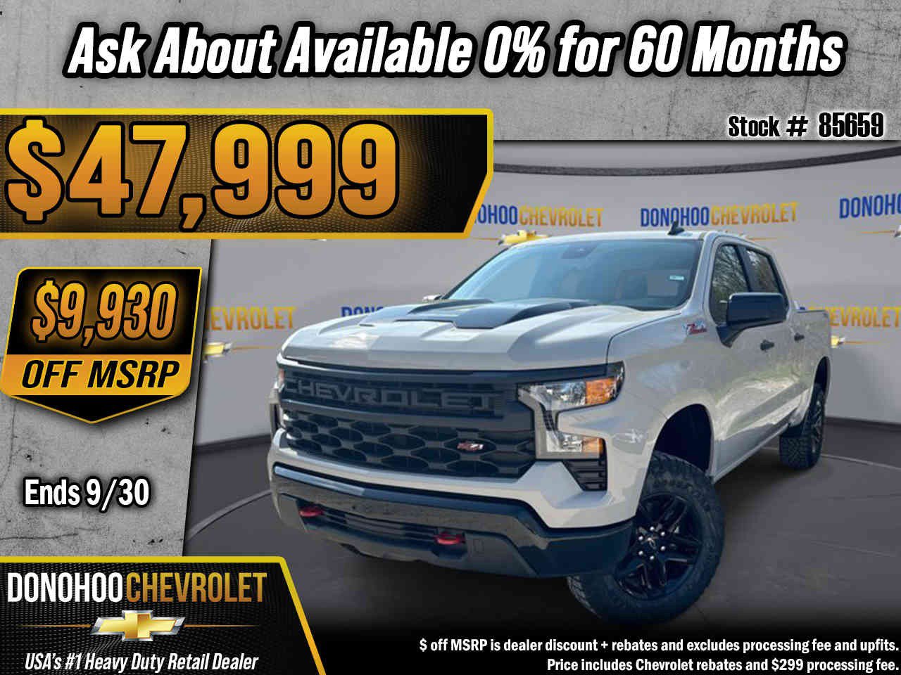 New 2026 Chevrolet Silverado 1500 Custom Trail Boss