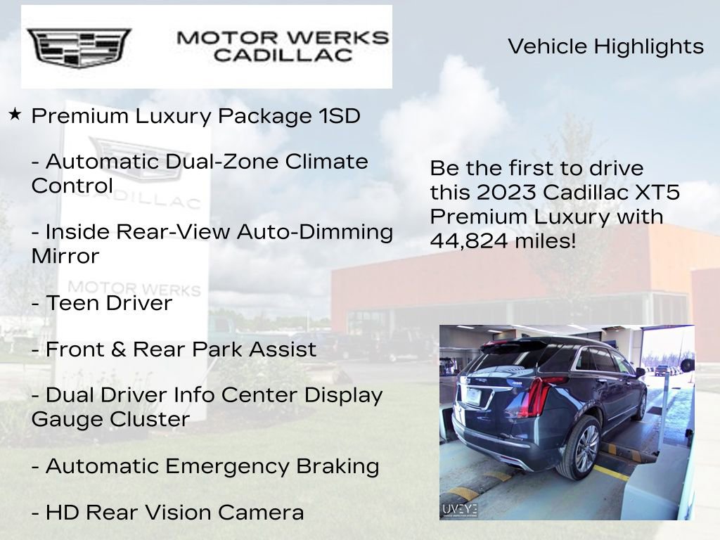 Used 2023 Cadillac XT5 Premium Luxury w/ Platinum Package image 15