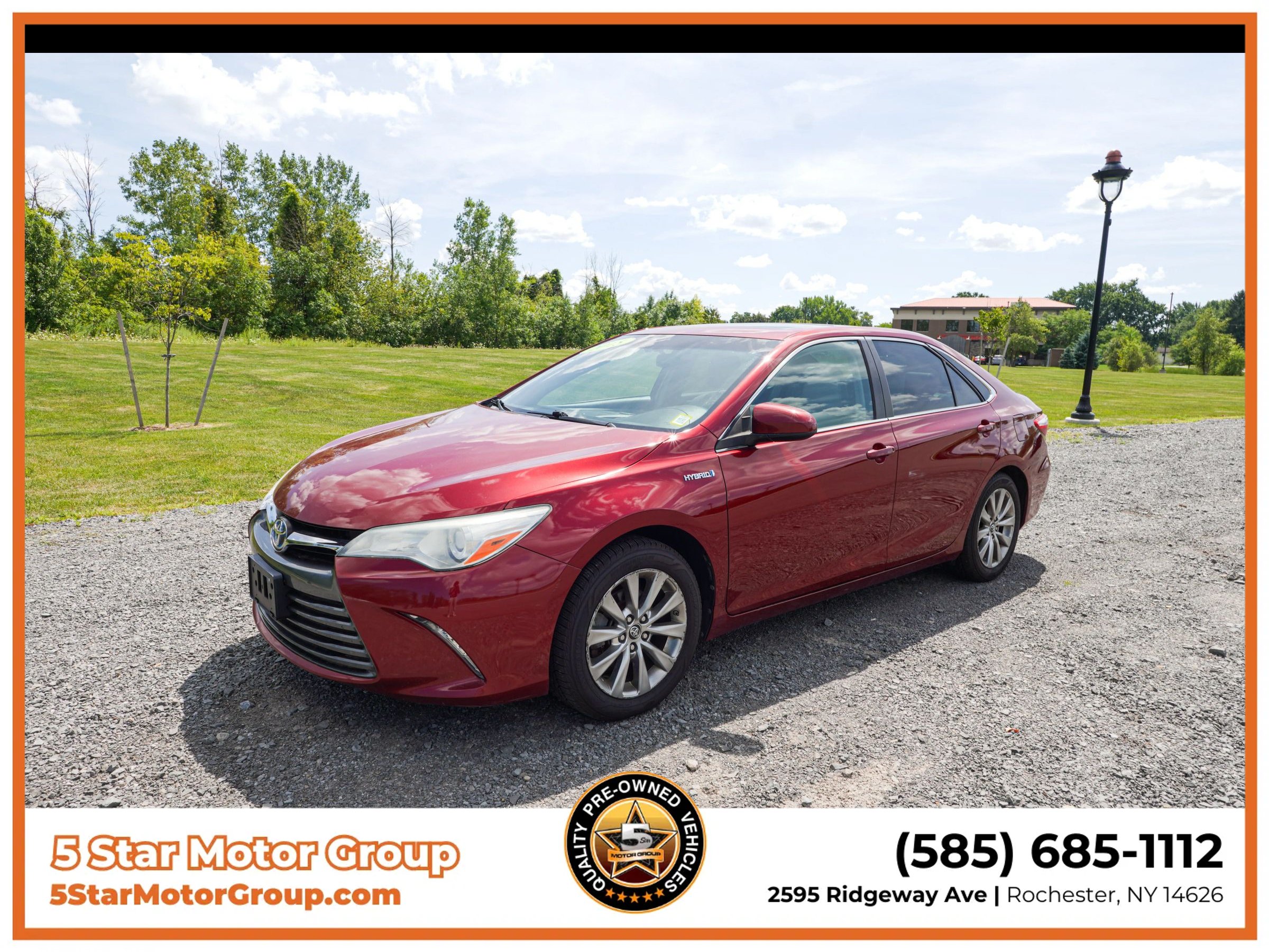 Used 2015 Toyota Camry XLE w/ Moonroof Package