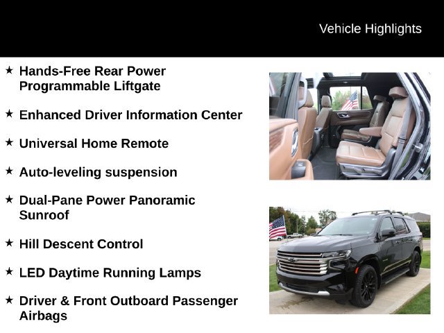 Used 2022 Chevrolet Tahoe High Country w/ Max Trailering Package AWD/4WD image 8