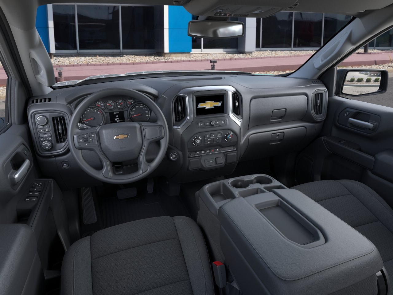 New 2026 Chevrolet Silverado 1500 Custom w/ Turbomax Blackout Package AWD/4WD image 49