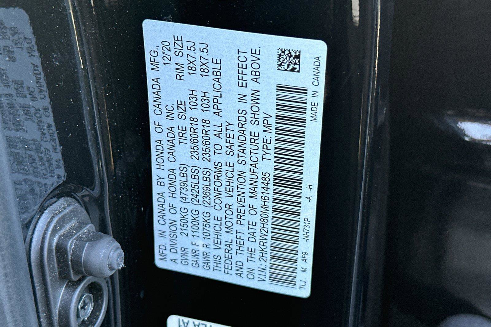 Certified 2021 Honda CR-V EX-L image 28