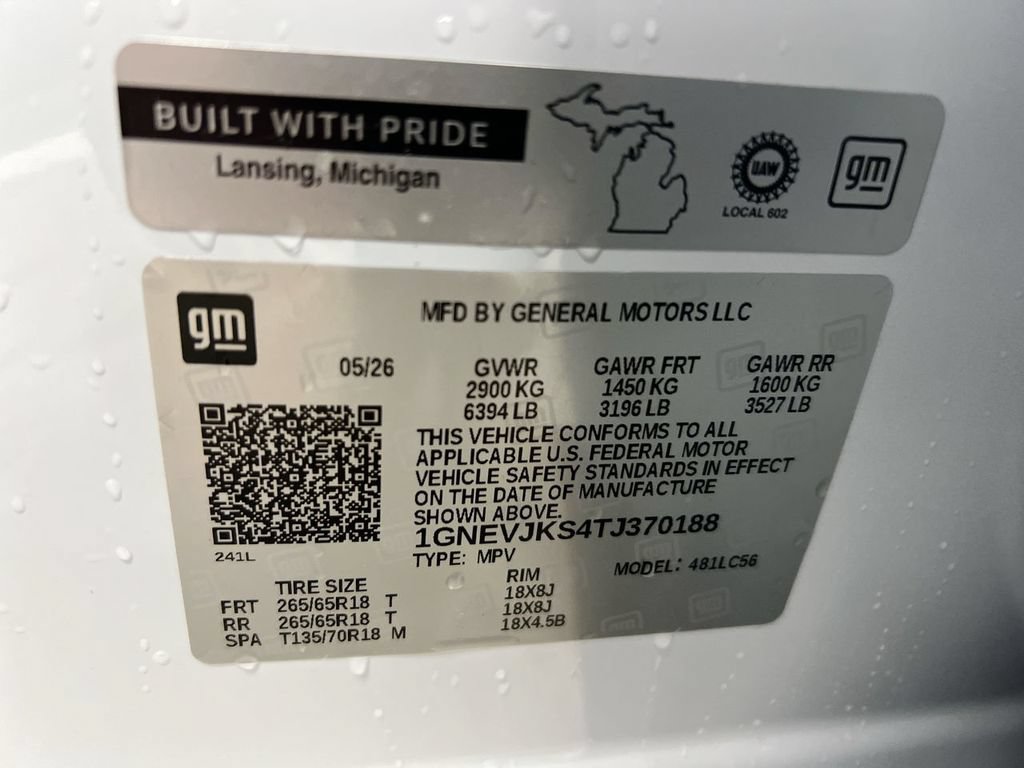 New 2026 Chevrolet Traverse Z71 w/ Enhanced Driving Package AWD/4WD image 30