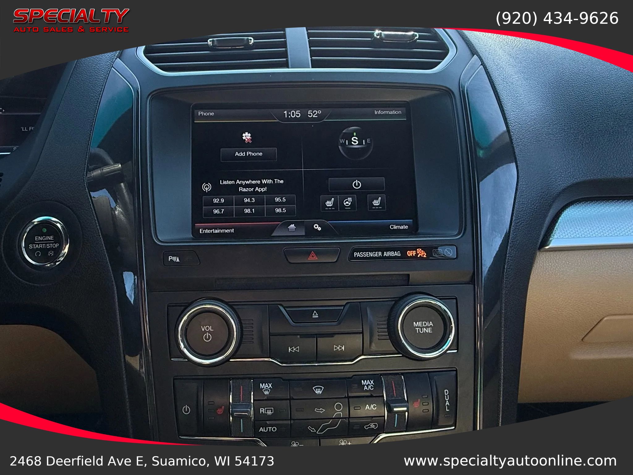 Used 2016 Ford Explorer XLT w/ Equipment Group 202A image 25