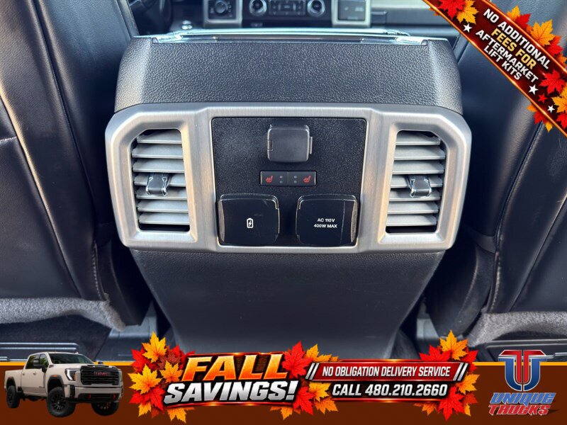 Used 2018 Ford F350 Platinum w/ Platinum Ultimate Package AWD/4WD image 32
