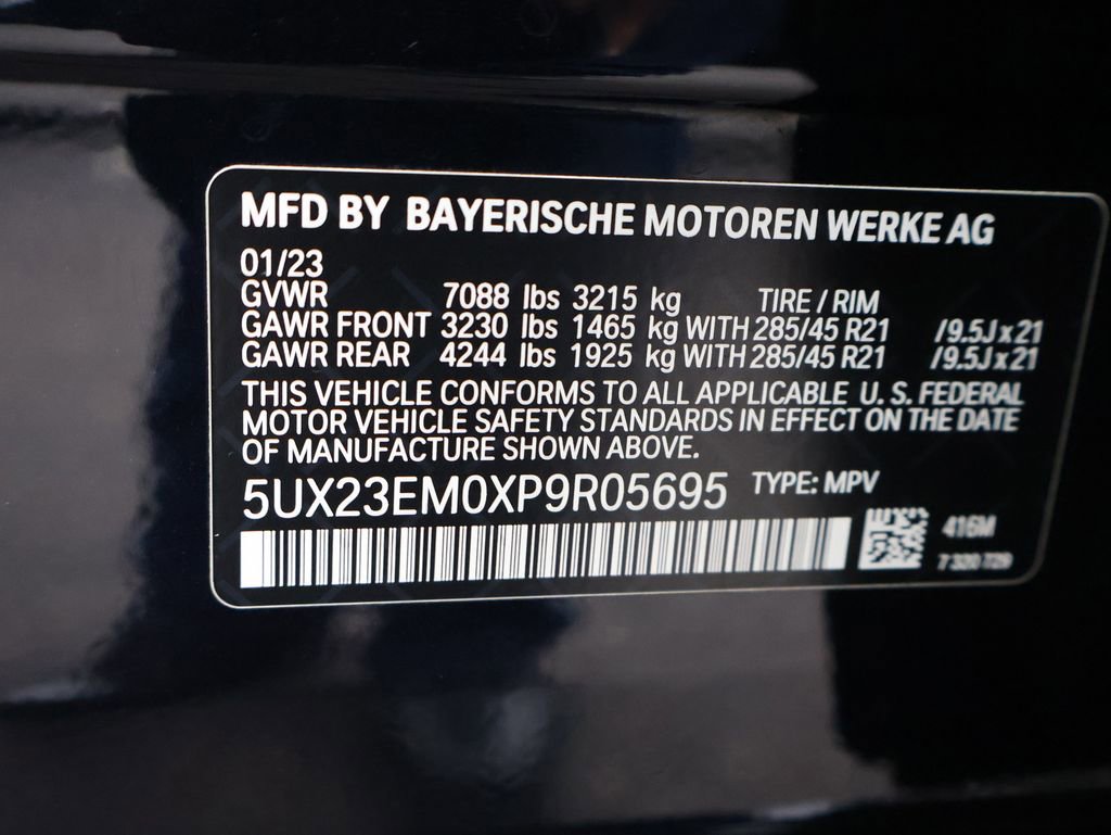 Used 2023 BMW X7 xDrive40i w/ M Sport Package image 46