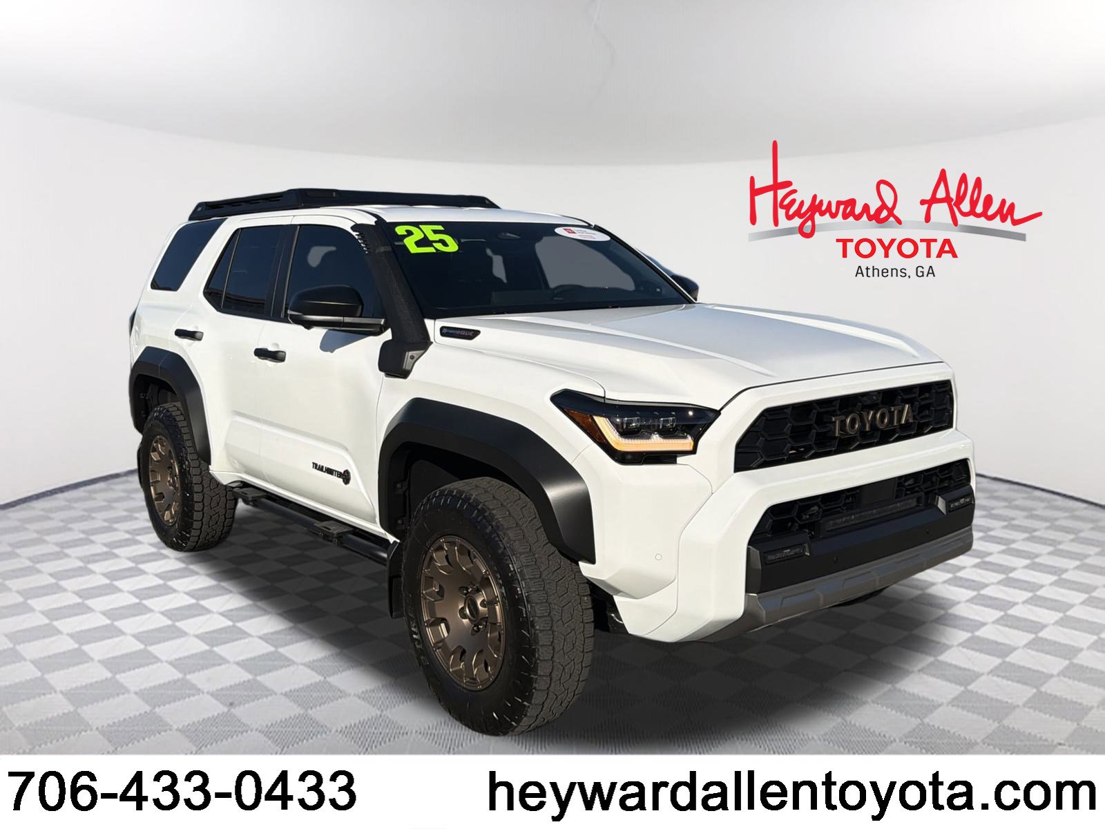 Certified 2025 Toyota 4Runner Trailhunter