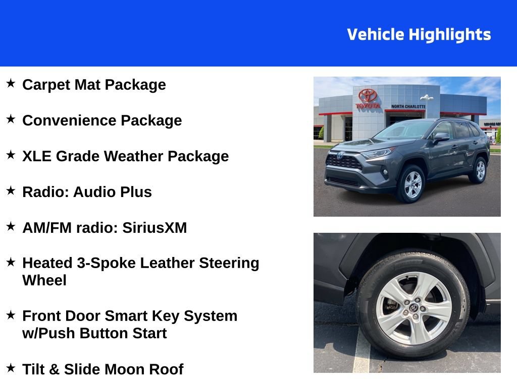 Used 2020 Toyota RAV4 XLE w/ Convenience Package AWD/4WD image 4