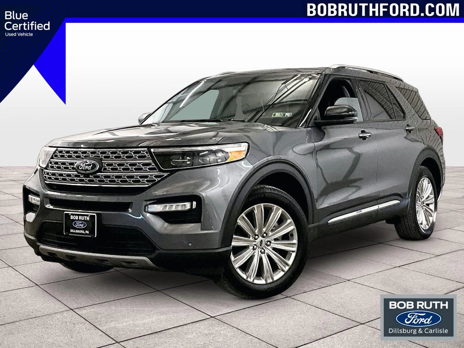 Used 2021 Ford Explorer Limited w/ Equipment Group 301A AWD/4WD image 1