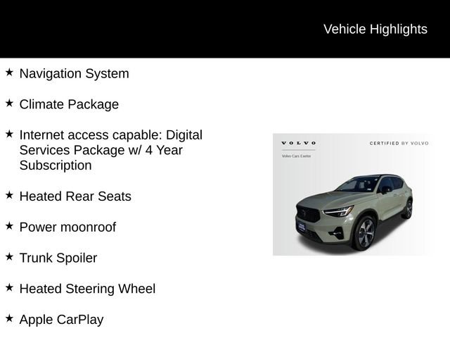 Certified 2024 Volvo XC40 B5 Plus w/ Protection Package Premier image 5