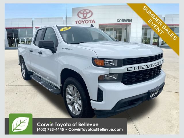 Used 2020 Chevrolet Silverado 1500 Custom w/ Custom Value Package AWD/4WD image 1