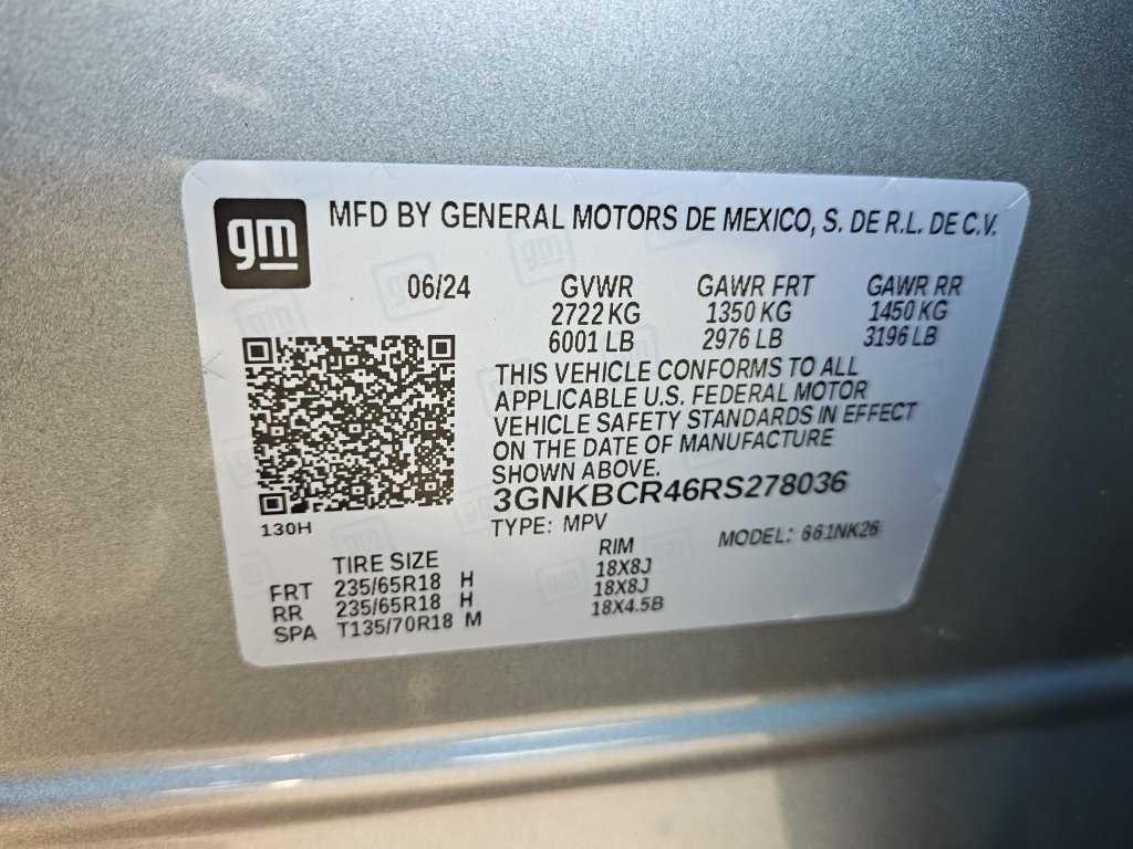 Used 2024 Chevrolet Blazer LT w/ Convenience Package FWD image 26