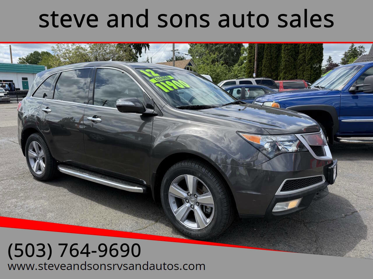 Used 2012 Acura MDX w/ Technology & Entertainment