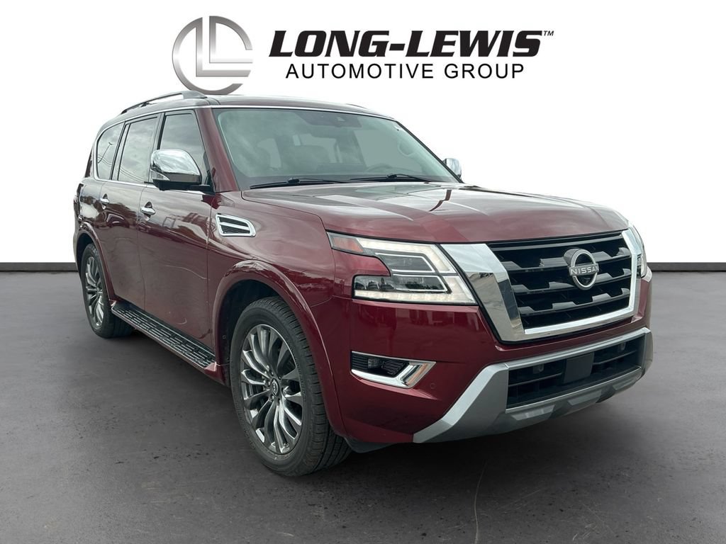 Used 2023 Nissan Armada Platinum w/ Captain's Chairs Package RWD image 10