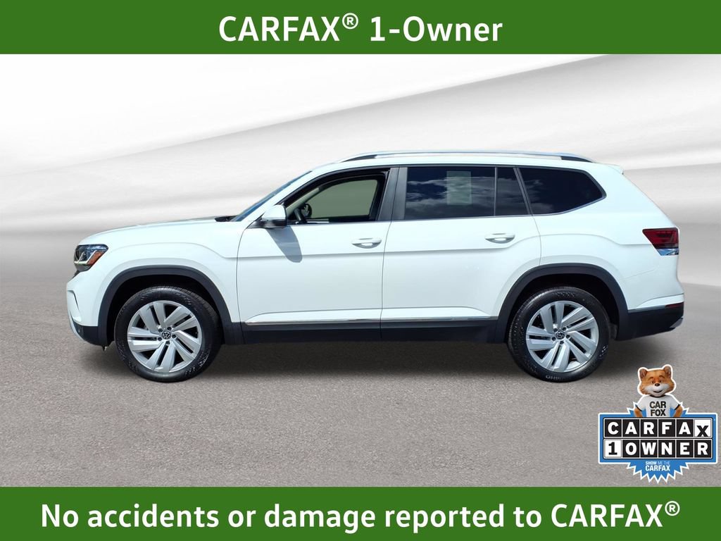 Used 2021 Volkswagen Atlas SEL AWD/4WD image 2
