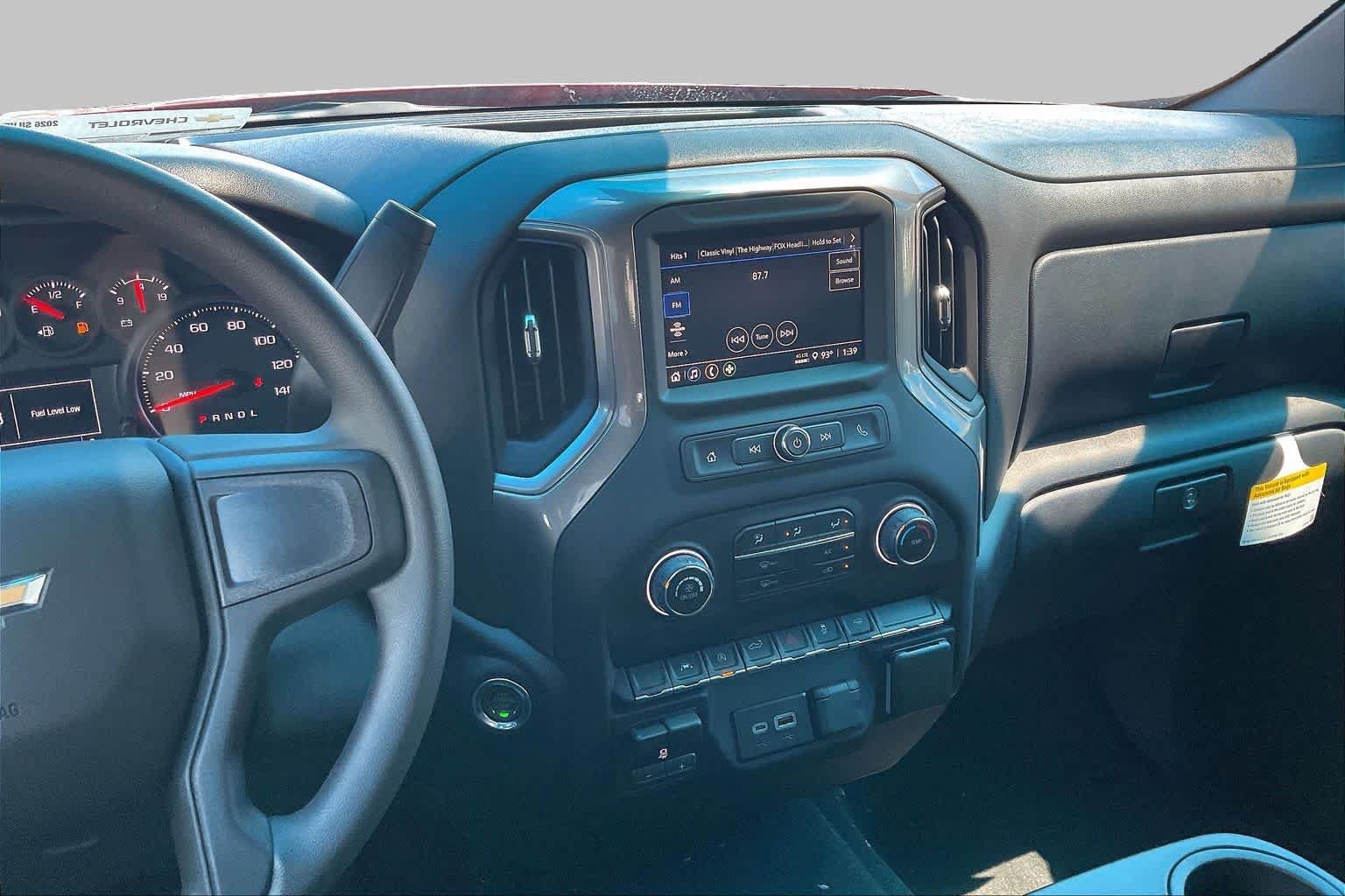 New 2026 Chevrolet Silverado 1500 Custom w/ Turbomax Blackout Package RWD image 6