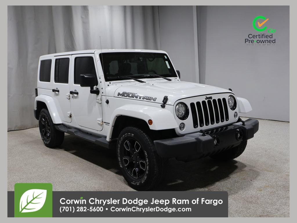 Certified 2017 Jeep Wrangler Unlimited Sahara AWD/4WD image 1