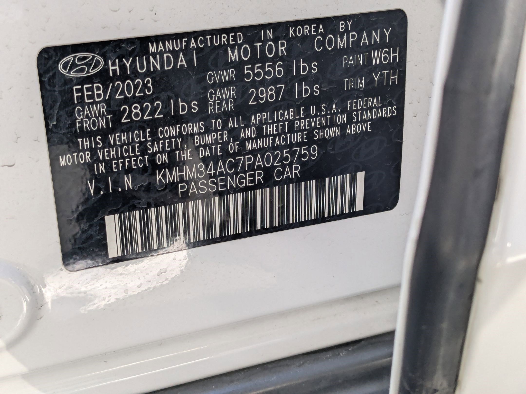 Certified 2023 Hyundai Ioniq 6 SEL image 34