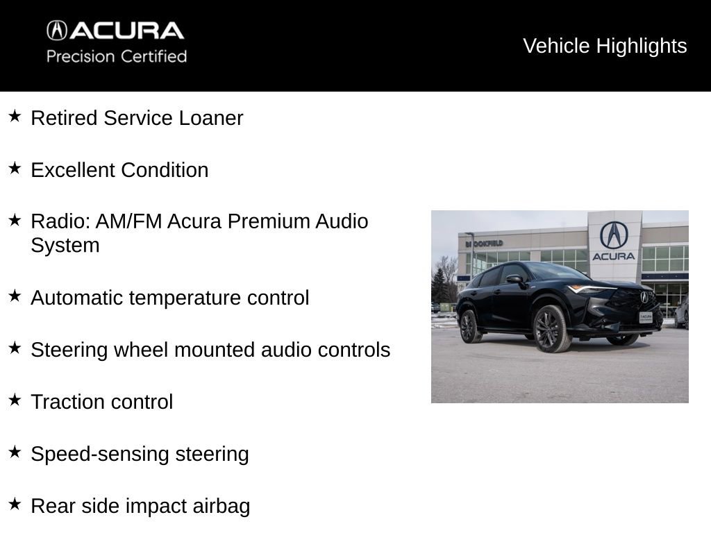 Certified 2025 Acura ADX A-Spec image 5