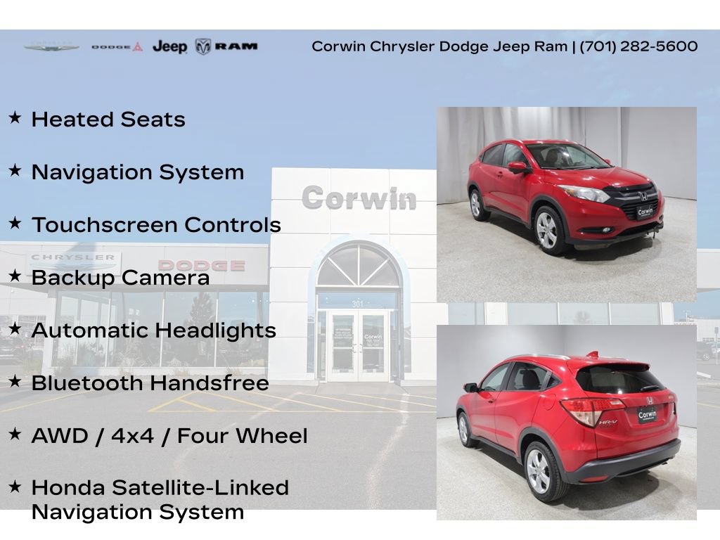 Used 2016 Honda HR-V EX-L image 8