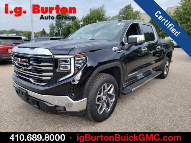 Used 2025 GMC Sierra 1500 SLT w/ SLT Premium Package AWD/4WD image 3