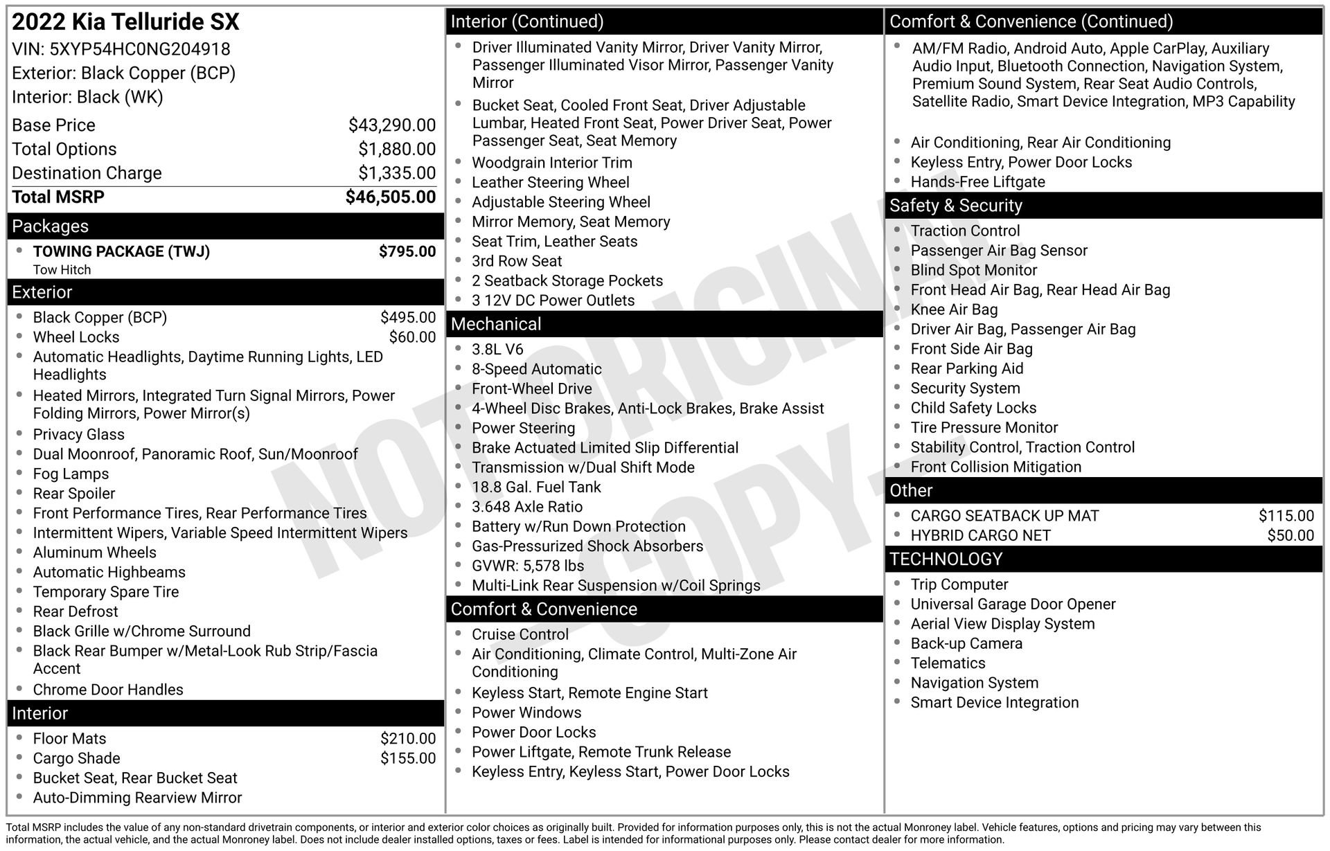 Used 2022 Kia Telluride SX w/ Towing Package image 32