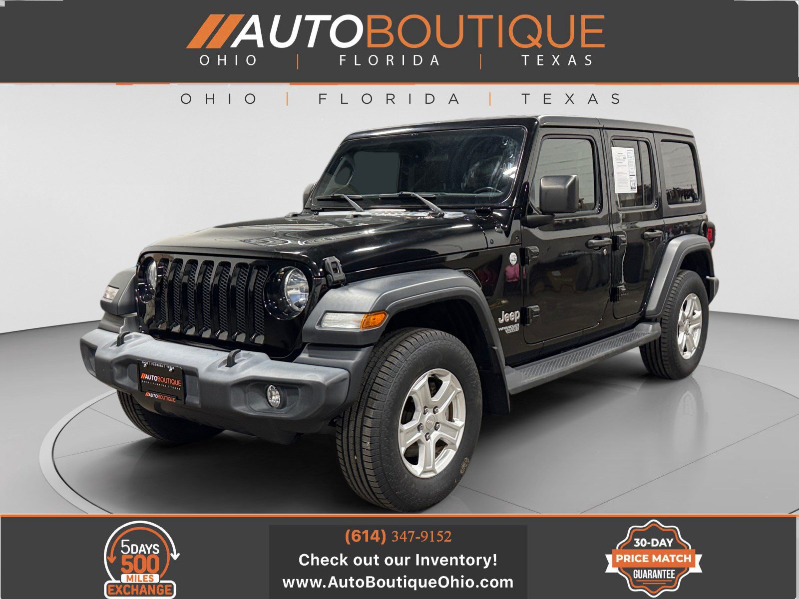 Used 2020 Jeep Wrangler Unlimited Sport S