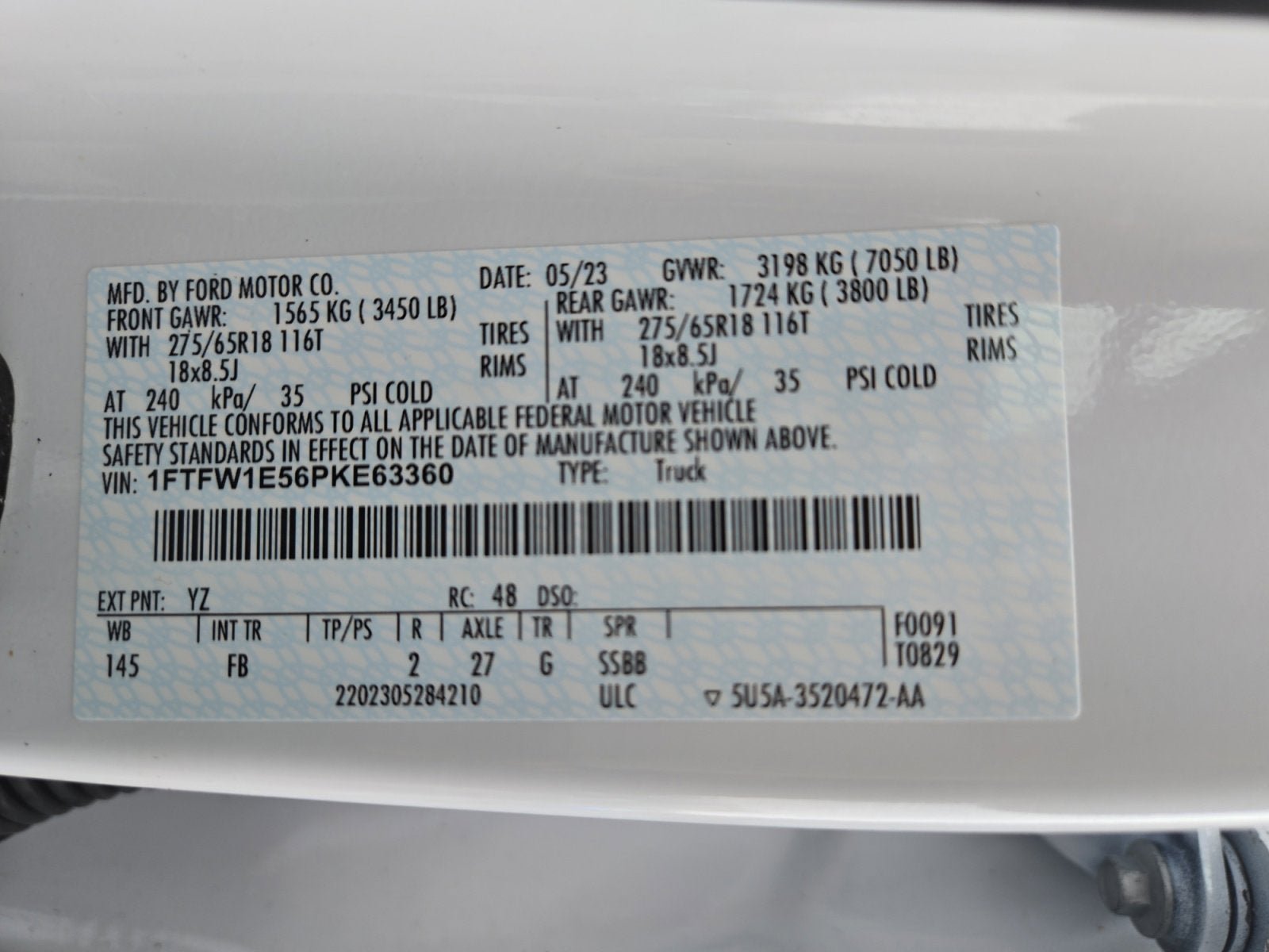Certified 2023 Ford F150 XLT w/ Equipment Group 302A High image 26