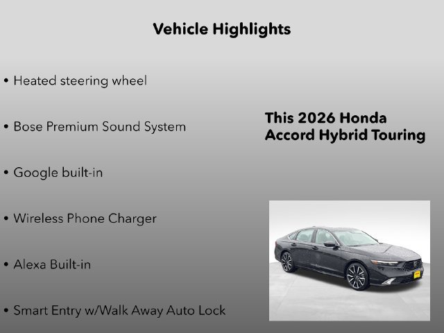 New 2026 Honda Accord Touring image 20